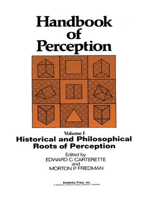 cover image of Historical and Philosophical Roots of Perception